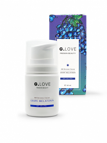 AM Defense Cream Grape Melatonin SPF20, 50мл